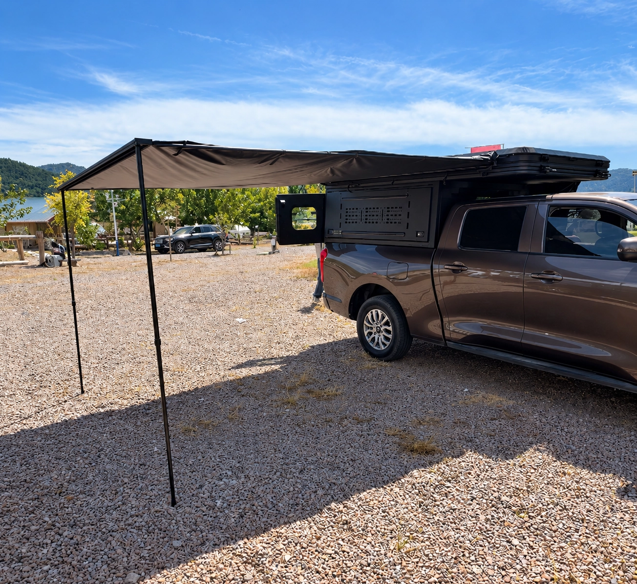 Fabric-shell Vehicle Side Awning photo 3
