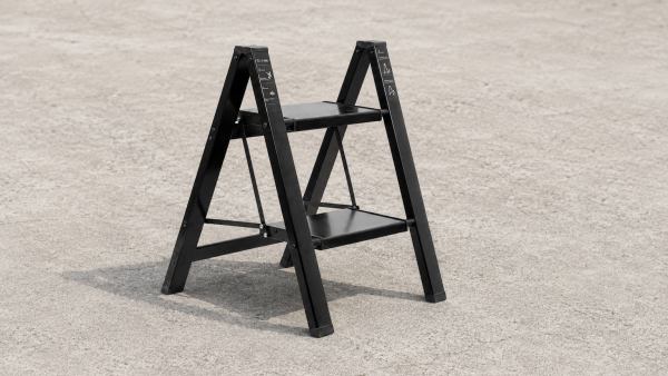 BANTREK Outdoors Two-Step Ladder