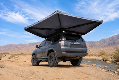 Basic 270°Freestanding Fan Awning-PVC