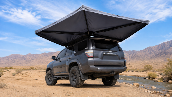 Basic 270°Freestanding Fan Awning-PVC