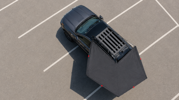 Basic 270°Freestanding Fan Awning-PVC